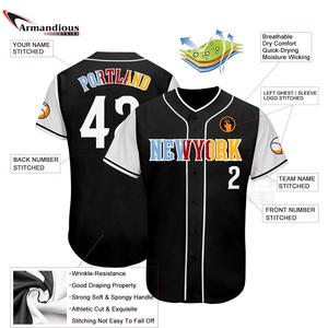 Maillot de baseball personnalisés pour hommes et femmes, uniforme avec impression de nom, Logo, personnalisé, nouvelle collection - Product Image 5
