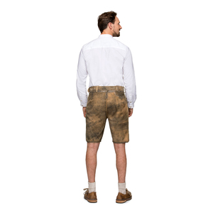 Lederhosen-pantalones cortos de Cuero 100%, ropa de ocio personalizada, bavario, tradicional alemán, venta al por mayor - Product Image 3