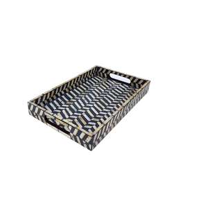 Plateau de service en nacre Magnifique Rectangle Plateaux de service en nacre incrustés de qualité supérieure - Product Image 4