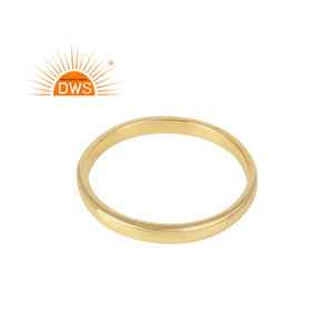 Proveedor de anillo de banda de plata 925 Anillo chapado en oro de 18K Fabricante Joyería Colección vintage - Product Image 1