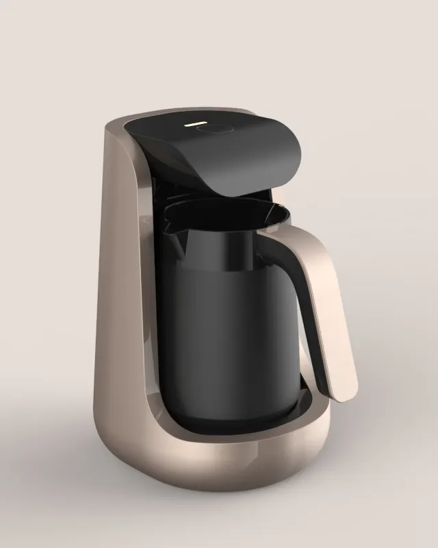 トルコのコーヒーメーカー機械最高の製品デザインOEM自動家庭用器具ホットポータブル