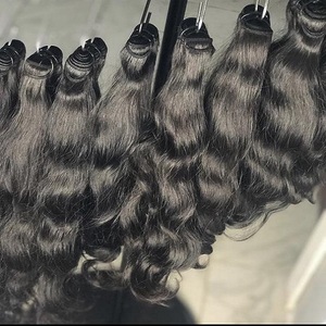 Super Single Drawn straight virgin hair <b>extensions</b> Remy human hair <b>extensions</b> Indian - Product Image 3
