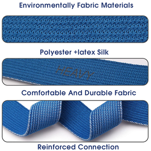 Bandes de résistance réglables, en tissu élastique, bandes pour la gymnastique, les exercices physiques - Product Image 2