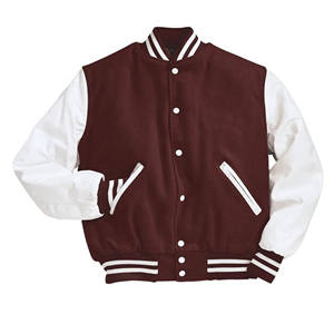 Chaqueta personalizada de fábrica para invierno, deportes al aire libre, estampado de cuero, chaqueta universitaria de talla grande, ropa de manga larga para hombre, moda - Product Image 5