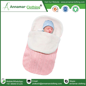 Saco de dormir para bebé de algodón orgánico 100 a un precio asequible con saco de dormir personalizado para bebé unisex certificado GOTS India - Product Image 4