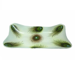 Plateau de service en aluminium doré pour décoration de maison, de restaurant et d'hôtel Plateaux métalliques décoratifs design - Product Image 2