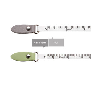ขายส่งโลโก้ที่กำหนดเองประทับหนังสีชมพูมินิน่ารักเทปวัด - Product Image 5