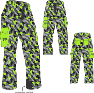 Pantalón cargo personalizado de alta calidad estirable 6 bolsillos con cremallera impermeable bloqueador de viento Pantalones rectos disponibles al por mayor - Product Image 1