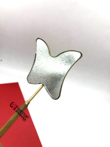 ที่หนีบขนตาปลอมพลาสม่าสีทองอุปกรณ์เสริมความงามออกแบบเป็นรูปผีเสื้อทำจากสเตนเลสสตีลสไตล์ญี่ปุ่นออกแบบโลโก้ได้ตามต้องการ - Product Image 5