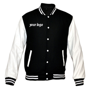 Baseball Varsity <b>Jacket</b> <b>Men's</b> 100% Polyester Bomber <b>Jacket</b> - Product Image 1