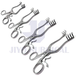 CE acier inoxydable 13cm, BECKMAN-WEITLANER RETRACTOR 3X4 PROG articulé émoussé Instruments de chirurgie médicale Ce manuel médical - Product Image 1