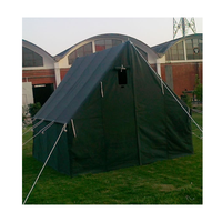 Tente en toile vert olive imperméable 2.7x2.7m personnalisée Tente de camping en plein air excédentaire russe résistante aux intempéries