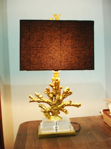 Hotel Bedroom Luxury Modern Black Fabric Lamp Shade Desk Lamp Home Decorative Night <b>Light</b> Bedside <b>Table</b> Lamp Golden Tree Design - Product Image 6