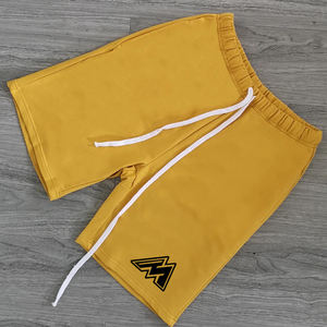 Shorts de jogging décontractés pour hommes, séchage rapide, légers, pour la salle de sport, exercice, fermeture à cordon, anti-rides, imperméables, 100% polyester - Product Image 3