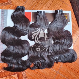 Cheveux humains vietnamiens ondulés de haute qualité 100% cheveux humains, vrais cheveux humains vietnamiens - Product Image 2
