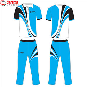 Personalizado Sublimado Cricket Jersey Manga Corta Equipo de Cricket Uniforme con logotipo y diseño personalizado, - Product Image 1