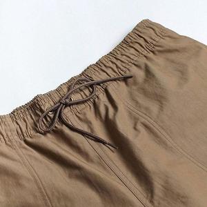 Pantalones cortos de alta calidad para hombre, diseño de logotipo personalizado, pantalones cortos informales transpirables con cintura elástica para hombre - Product Image 4