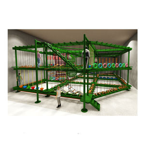 Parcours de cordes de haute qualité en Chine avec <span class=keywords><strong>tyrolienne</strong></span> Sky Fly Line pour adultes - Product Image 3