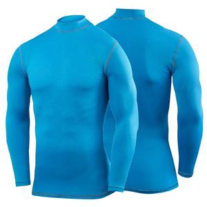 Vente en gros de haute qualité logo personnalisé Jiu Jitsu Fitness manches longues MMA nager Rash Guard pour hommes - Product Image 1