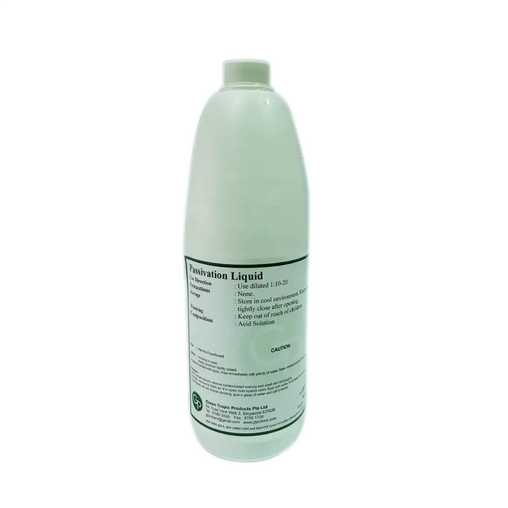 Best Industrial Chemicals Acid Cleaning Passivation Liquid 1 Litre Made in Singapore