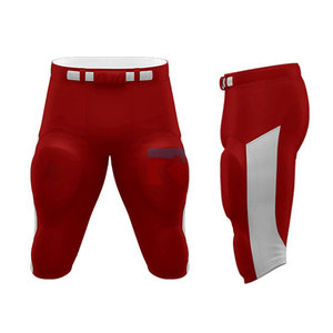 Uniforme de Football américain personnalisé, pantalon avec poches, 100% spandex, bon marché, pour jeunes américains, 1 pièce - Product Image 2