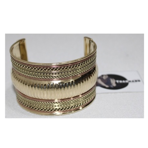 Atractivo brazalete de latón, gemelos o gemelos para bodas y fiestas, regalo al precio más bajo - Product Image 1