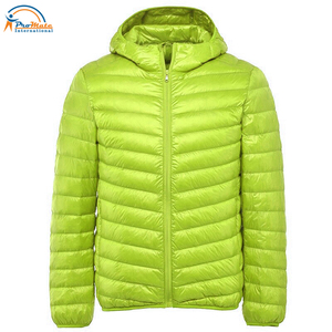 Chaqueta acolchada con capucha para hombre, chaqueta ligera y resistente al agua, empaquetable, de talla grande 8XL, 9XL, 10XL, 11XL, para primavera y otoño, 2021 - Product Image 3