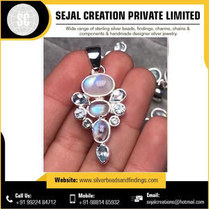 Sejal Création Hip Hop Pendentifs Haute Qualité En Argent Sterling 925 Coeur Croix Motifs Or Matériel Prix De Gros pour Cadeau - Product Image 6