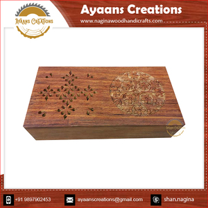 Vente chaude Bakhoor Brûleur Exquis Design Moderne Arabe Brûleur D'encens Bois D'agar Parfumé Emballage En Boîte Bas Prix par AYAANS - Product Image 4