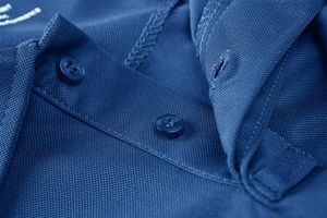 Chemise pour homme avec fermeture boutonnée, manches courtes, tricotée, anti-rides, séchage rapide, pour le golf, décontractée, fabriquée au Pakistan - Product Image 4