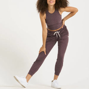 เซ็ตชุดวิ่งออกกำลังกายสำหรับผู้หญิงชุดกางเกงวอร์มสองชิ้น - Product Image 6