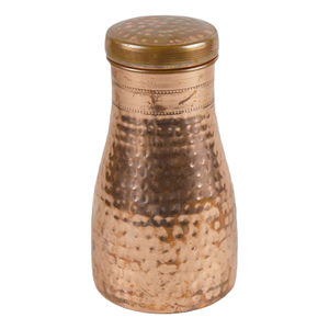 Newest Shiny <b>Copper</b> <b>Water</b> <b>Bottle</b> Best Looks Design Polished Finishing <b>Water</b> <b>Copper</b> <b>Bottle</b> Multiple Design - Product Image 3