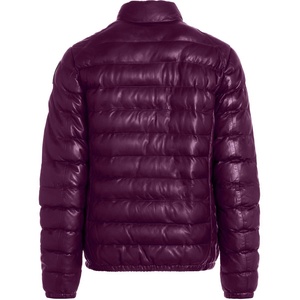 2025 mode Style couleur unie hommes bouffant marron veste en gros en plein air épais chaud hiver unisexe imperméable manteaux OEM - Product Image 5