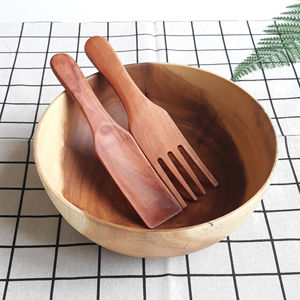 Nouveau Bol à Salade En Bois - Product Image 1