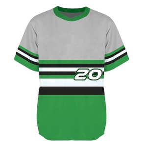 Camisetas de uniforme de béisbol para hombre al por mayor | Diseño sin botones | Precios asequibles para equipos - Product Image 1