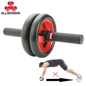 ALLWINWIN ABW18 Ab Wheel - Brake Design Roller Arms Rollouts Exercise