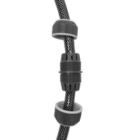 Penyambung Selang Taman ABS Lembut dan Nyaman 13/16/19mm, Konektor Perbaikan Selang 1/2" 5/8" 3/4" untuk Irigasi dan Penyiraman