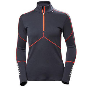 Camiseta sin costuras de cuatro vías para mujer, Top elástico de secado rápido, capa base para montar a caballo, ropa ecuestre - Product Image 5