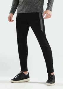 <span class=keywords><strong>Pantaloni</strong></span> sportivi neri da uomo con striscia laterale bianca, vita elastica, leggeri, casual, da jogging, estivi, traspiranti. - Product Image 5