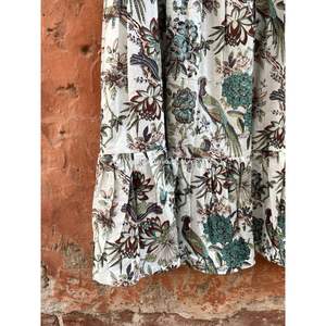 Peacock Design Bohemian Style Cotton Long Wear <b>Skirts</b> Indian Tunic Women <b>Skirt</b> Boho Floral Printed <b>Maxi</b> - Product Image 5