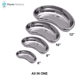 Plateaux universels incurvés en acier inoxydable/instruments chirurgicaux de laboratoire - Product Image 1