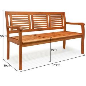 Banc de jardin en bois, offre spéciale d'usine, qualité supérieure, commande personnalisée, meubles nouveau Design - Product Image 1