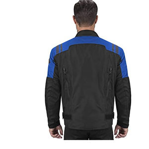 Ensemble veste et pantalon de moto de course Cordura de conception OEM textile en nylon personnalisé respirant coupe-vent taille XL imprimé imperméable - Product Image 2