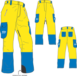 Pantalón cargo personalizado de alta calidad estirable 6 bolsillos con cremallera impermeable bloqueador de viento Pantalones rectos disponibles al por mayor - Product Image 2