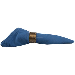 Bagues de serviettes en métal et 30 pièces, support de finition très peinte et poli, vaisselle, Design - Product Image 2