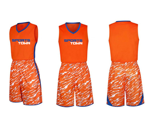 Training Basketball Uniform Fully Sublimation Custom Youth XXL XXXL SET Unisex OEM Customized Anti XXS Logo Band Style Suit Wear - Product Image 5