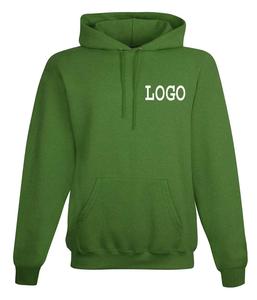 Sweat à capuche unisexe de qualité supérieure pour hommes hiver tendance solide longue longueur polaire 100% coton décontracté Logo tricoté Design importé - Product Image 4