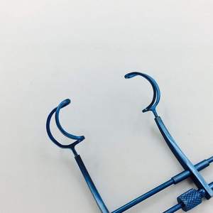 Instrumentos quirúrgicos oftalmológicos, espéculos de ojo de titanio, instrumento de hoja de alambre de 15mm, acero inoxidable, aprobado por CE ISO - Product Image 3