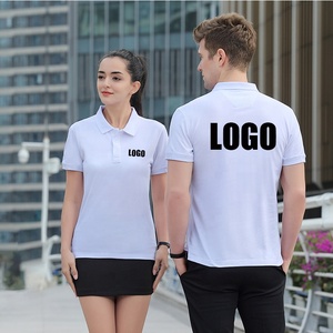 Polo de diseño personalizado, camisa de alta calidad, 220 gramos, de algodón, para parejas - Product Image 1