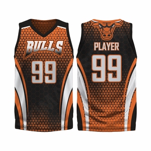 Camiseta de baloncesto Unisex para hombre y mujer, último diseño al por mayor, características personalizadas, uniformes de estilo, opciones transpirables de talla grande - Product Image 3